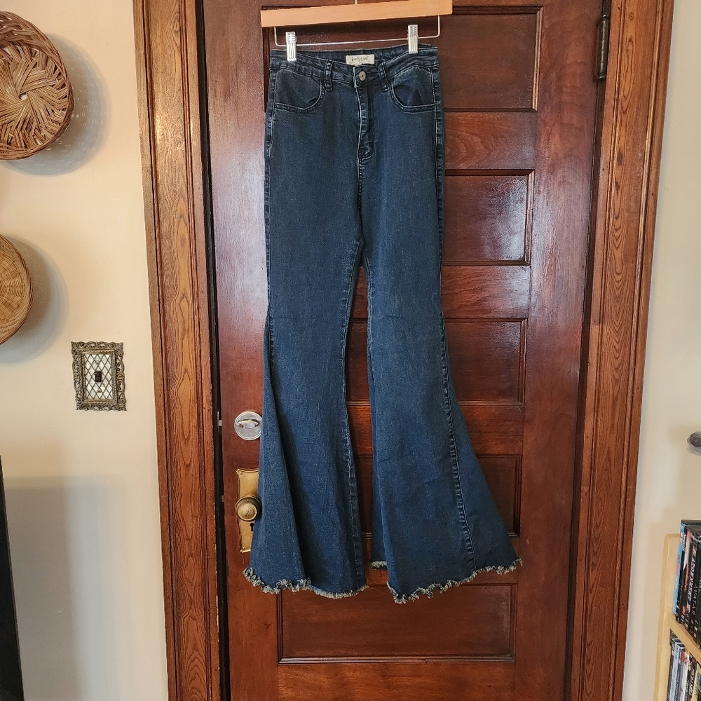 Three Bird Nest Bell Bottoms